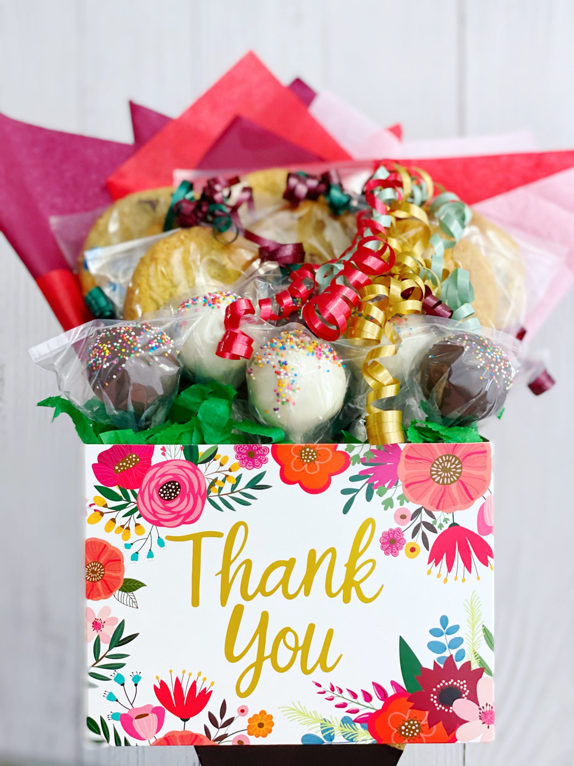 Little Delights Customized Cake Pops Gift Basket